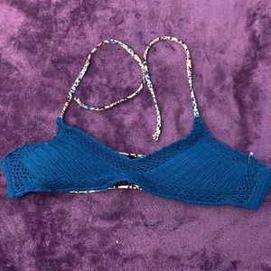 Crochet bikini top